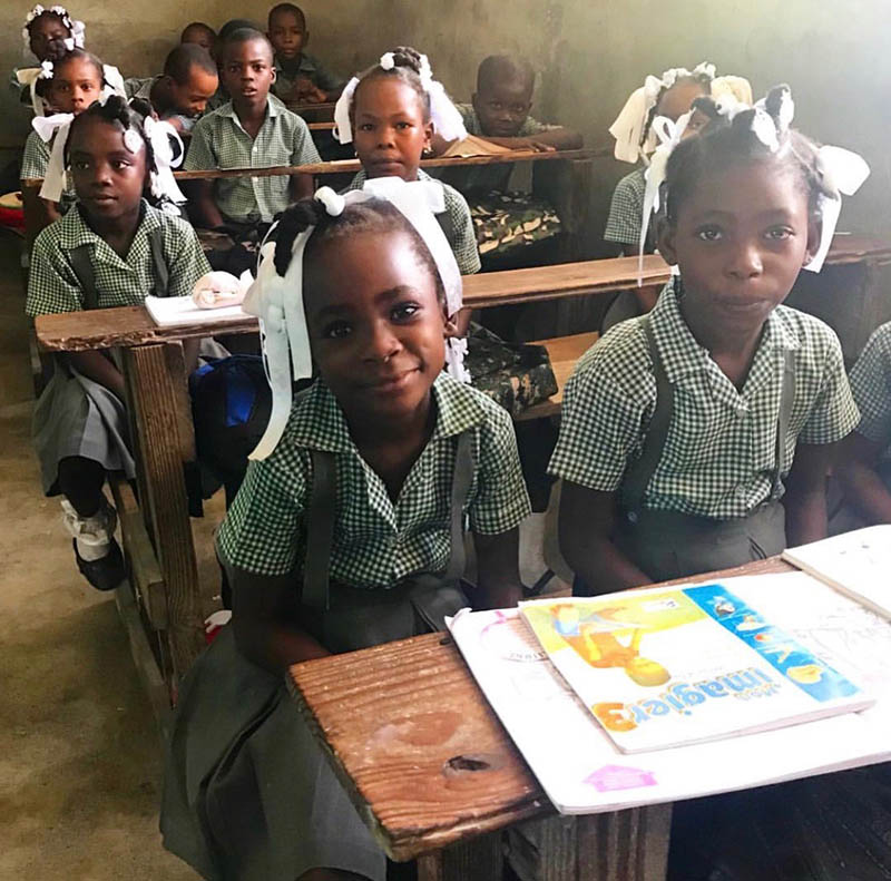 Haiti Education Foundation has grown in to 34 elementary and 6 high schools educating over 7,000 students