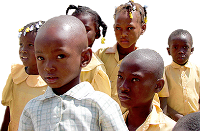Help children in Haiti
